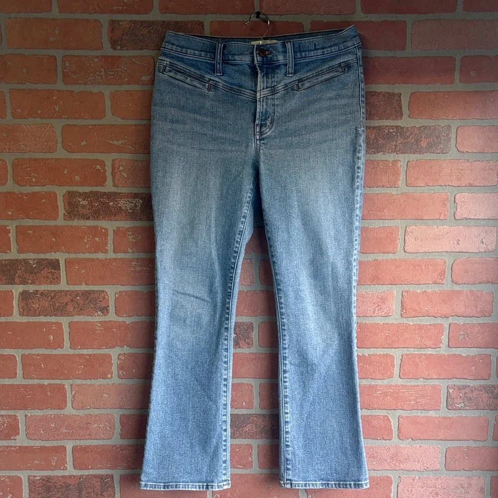 Madewell Light Blue Boot Cut Jeans